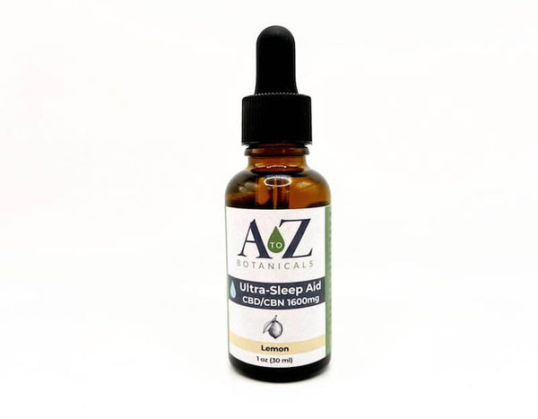 Ultra-Sleep Aid Drops CBD/CBN 1600mg | AtoZ Botanicals