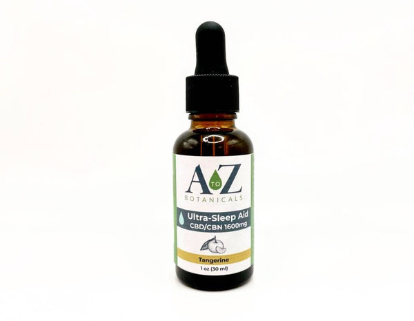 Ultra-Sleep Aid Drops CBD/CBN 1600mg | AtoZ Botanicals